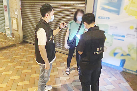 ◎ 治安警察局持續開展「雷霆二0二二」行動。