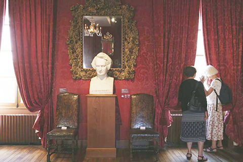 ◎ 這是六月十四日在法國巴黎拍攝的雨果故居一隅。(新華社記者高靜 攝)