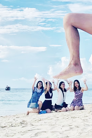 馬來西亞「天殘腳」。