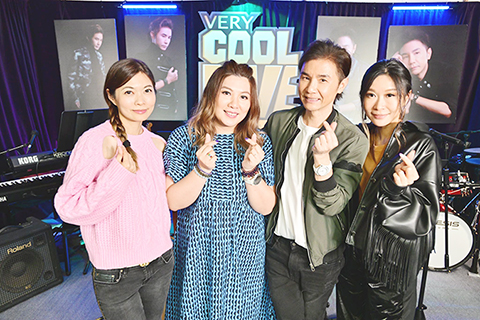 ◎ 黃翊日前生日,反被蔣嘉瑩、朱紫嬈和KJ「三娘教子」。