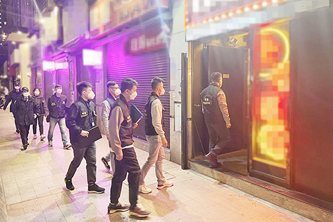 ◎ 治安警察局持續開展「冬防行動二零二三」。