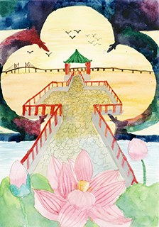 黃昏下的龍爪角 聖保祿學校 五年級 吳宇彤