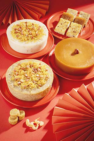 ◎ 佳景集團推出賀年特色糕點。