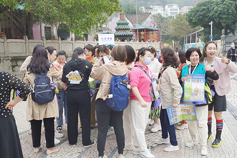 ◎ 二月逾六千名商務旅客從內地各省市來澳參加會議。