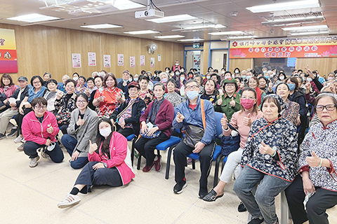 ◎ 婦聯樂頤長者賀婦女節。