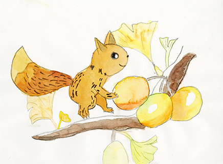 小松鼠 聖家學校 四年級 鍾子萱