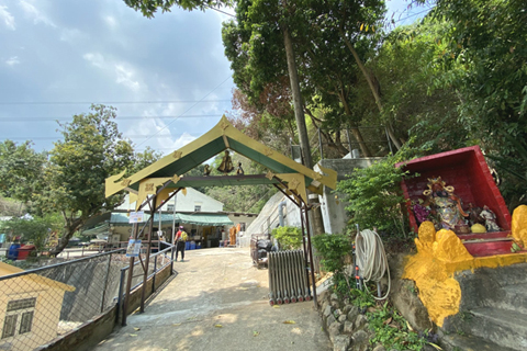 泰國寺的入口。