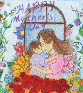 媽媽我愛您 沙梨頭坊眾學校 六年級 李詠珊