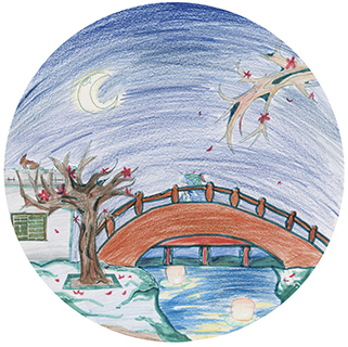 夜思 聖德蘭學校 六年級 梁桂琪