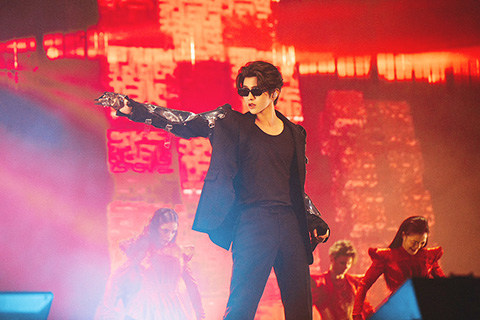 ◎ 銀河綜藝館早前與TME live騰訊音樂超現場聯手呈獻內地著名歌手蔡徐坤二0二三巡迴演唱會的首站演出,演唱會大獲成功。