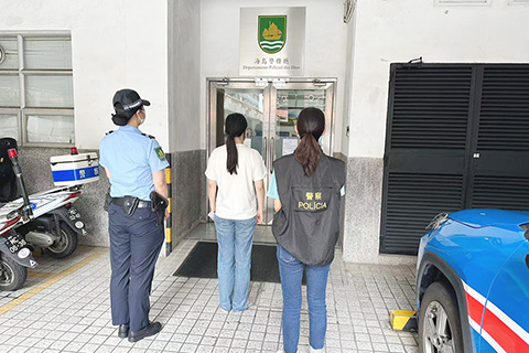 ◎ 一名內地女子報假案受查。