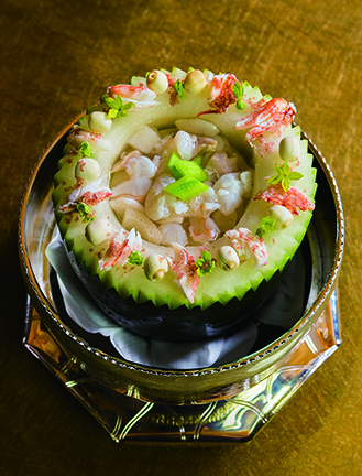 ◎ 「淳」八寶海鮮冬瓜盅。