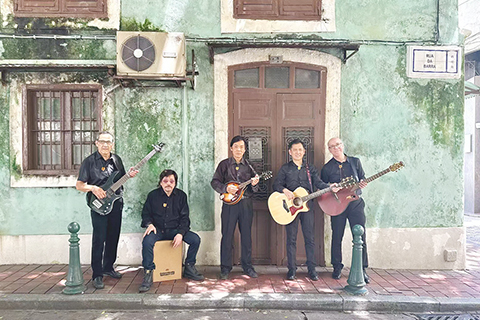 ◎ 澳門人樂隊致力推廣土生音樂。
