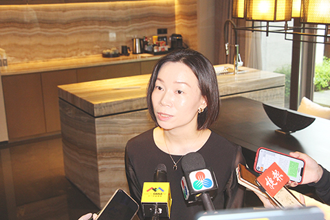 ◎ 橫琴悅椿酒店總經理蔣柳清。