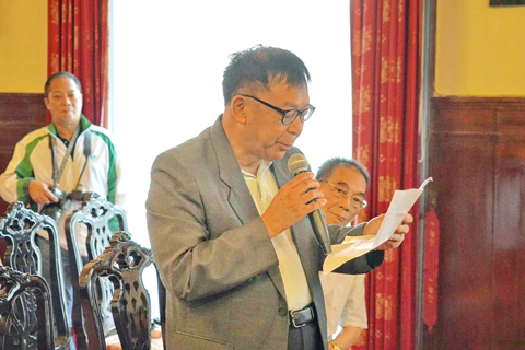 ◎ 羅錦焜在八月份公開市政會議上發問日本產品攜帶問題。