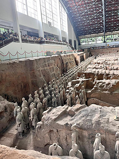 前排橫三行是最有戰鬥力的士兵