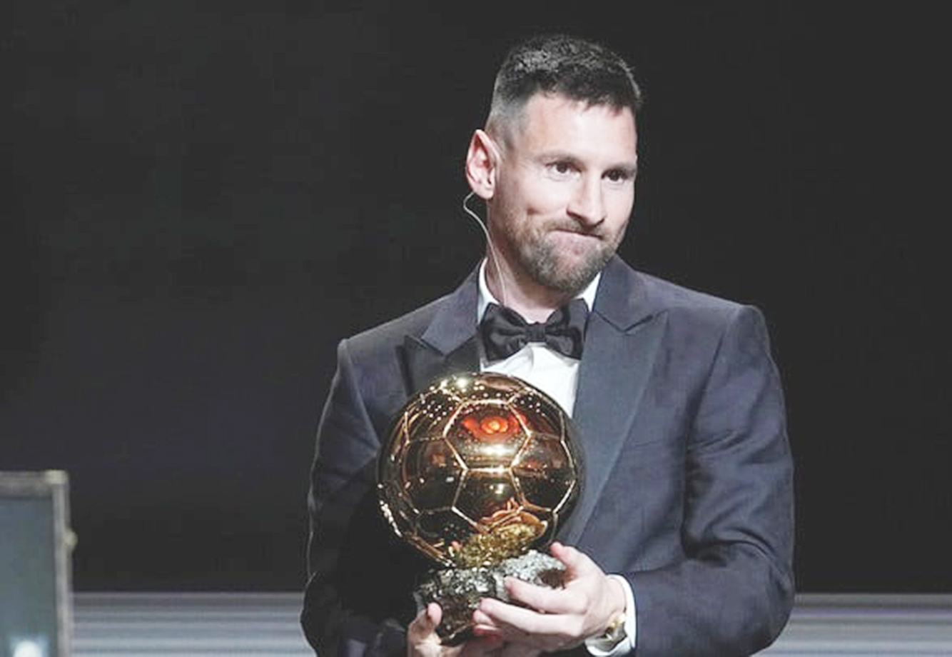 ◎ 美斯第八度榮獲金球獎。(美聯社)