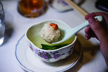 ◎ 香港沙田凱悅酒店-鱈魚蟹肉獅子頭湯