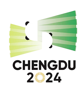 ◎ 成都二0二四湯尤杯會徽。 (賽事組委會供圖)