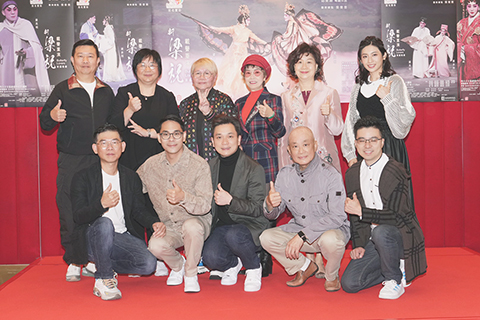 ◎ 施姐團隊台前幕後班底締造新《梁祝》口碑載道再度重演。