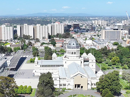 墨爾本博物館航拍