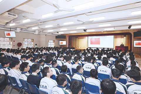 ◎ 法務局舉辦「國家憲法與我」校園講座。