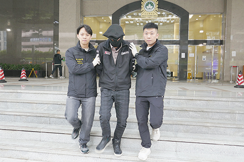 　◎ 一名台灣男子涉運毒來澳被拘查。