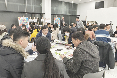 ◎ 藝穗節「花生友之約」活動現場。