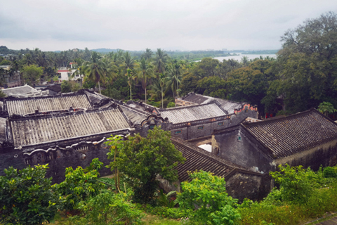 2023年3月31日,坐落於留客村的蔡家宅。(中新社記者 徐文欣 攝)