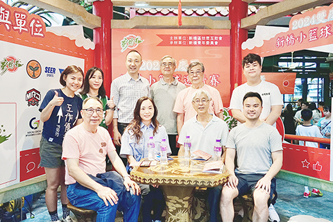 ◎ 雙慶盃新橋籃賽嘉賓出席支持。