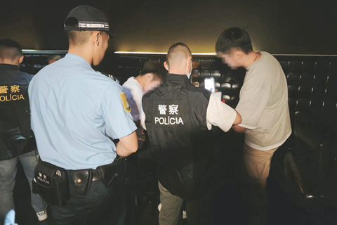 ◎ 治安警察局持續開展「雷霆行動」反罪惡。