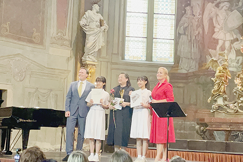 ◎ 澳門聖心英歌詠團在國際比賽榮獲好成績。