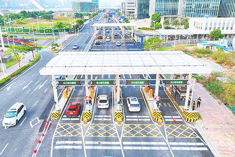 ◎ 深合區十字門隧道「二線」通道通過國家驗收。
