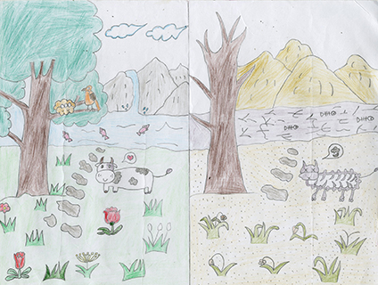 現在與未來 菜農子弟學校 一年級 王欣瑜