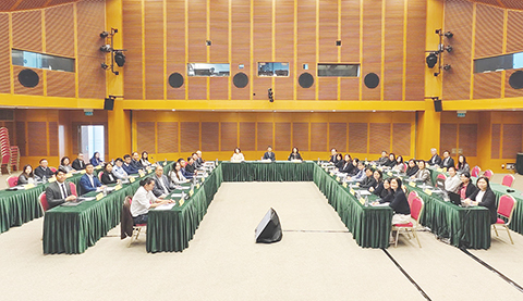 ◎ 復康事務委員會舉行今年第二次全體會議。