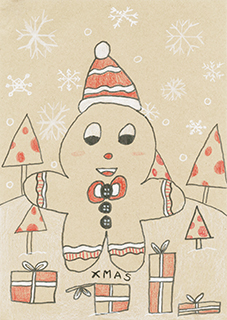 可愛薑餅人 培道中學(南灣分校) 三年級 廖芯頤