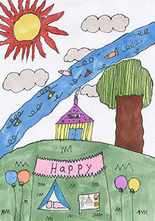 風景 福建學校 四年級 袁紫晴