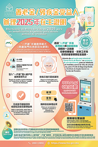 ◎ 二0二五年度在生證明海報。