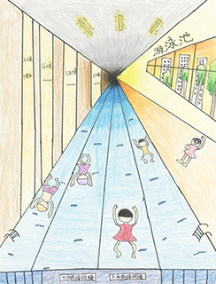 游泳 聖德蘭學校 五年級 陳心瑜