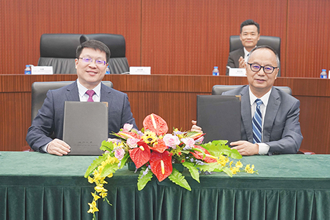 ◎ 合作協議簽署儀式。