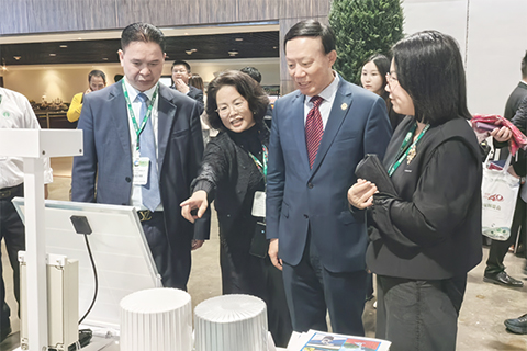 ◎ 珠海市環保與生態協會攜會員企業亮相澳門國際環保展。