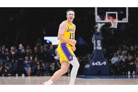 ◎ 李維士為湖人立殊功,昨早絕殺木狼。(美聯社)