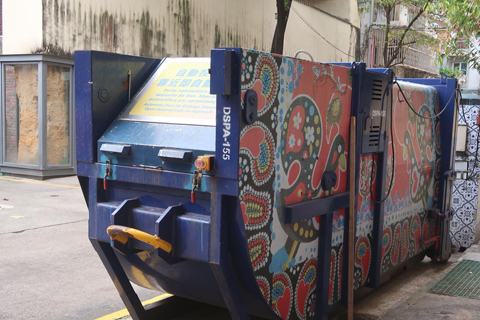 ◎ 市政署將持續增加壓縮式垃圾桶。