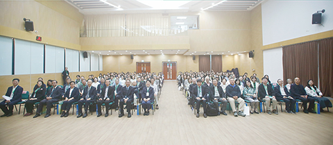 ◎ 澳門語言研討會開幕。