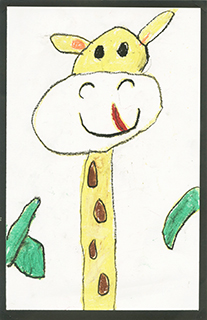 長頸鹿 鮑思高粵華小學 一年級 何鈞丞