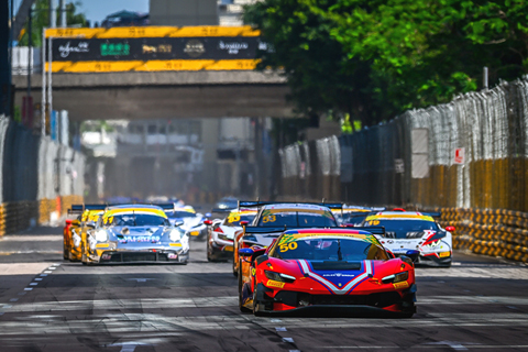 ◎ 第七十二屆澳門格蘭披治大賽車順利完成最後一天賽事。