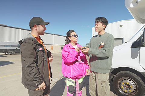 ◎ 阿姐今集獻出人生首次自駕遊。