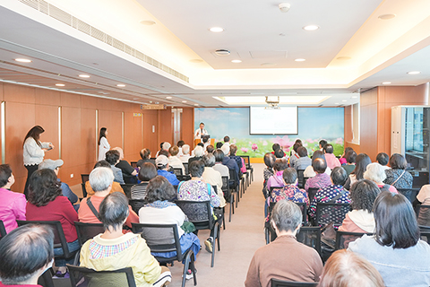 ◎ 講座吸引眾多市民參與。