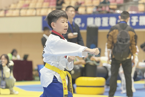 ◎ 來自澳門的林芷翱獲優秀運動員獎。