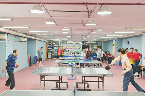 ◎ 本澳三水同鄉會舉行乒球賽。